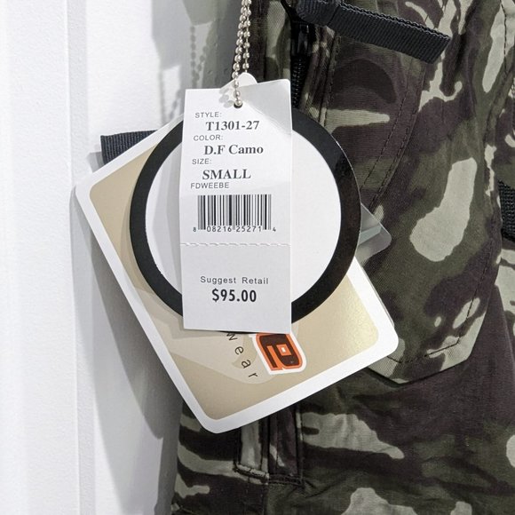New w/Tags! Turbine Boardwear Boys Small DF Camo Cargo Snow Pants | Free Ship! - Picture 4 of 6